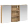 vidaXL Vonios spintos komplektas 3 vnt. 90 x 10,5 x 50 cm