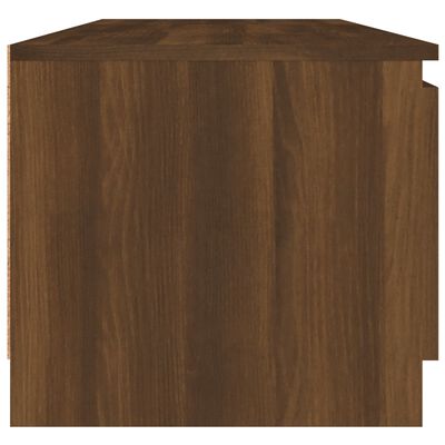 vidaXL Televizoriaus spintelė, ruda ąžuolo, 140x40x35,5cm, mediena