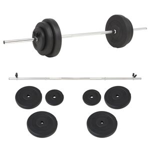vidaXL &Scaron;tangų rinkinys, 30kg