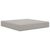 vidaXL Lauko sofa pagalvėlė Pilka 60 x 60 x 8 cm Poliesteris