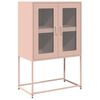vidaXL Highboard Pink 68x39x107 cm Plienas