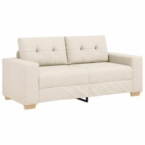 vidaXL Dvivietė sofa, lininė, 180x77x82 cm