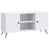 vidaXL Televizoriaus spintelė Balta 102 x 34,5 x 50 cm
