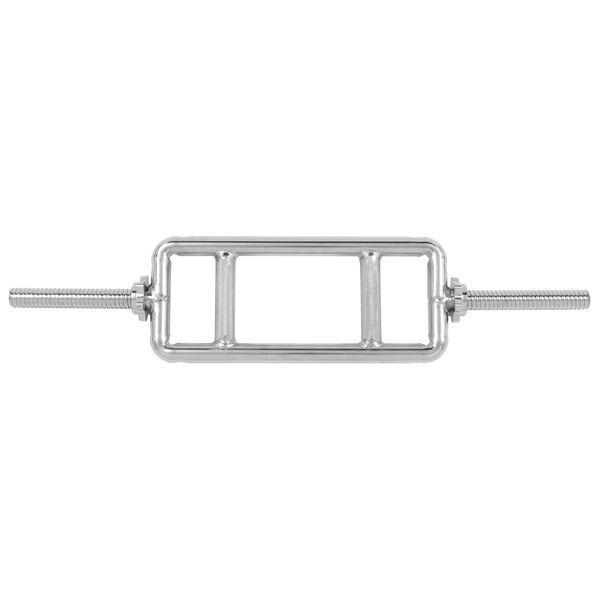 vidaXL Grifas tricepsams, sidabrinės spalvos, 3x86cm, plienas