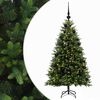 vidaXL Dirbtinė Kalėdų eglutė su burbulais 120 cm 150 LED &Scaron;ilta balta