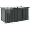 vidaXL Sodo saugojimo dėžė Juoda 101 x 56,5 x 50 cm Plienas