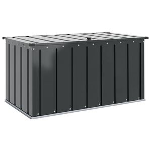 vidaXL Sodo saugojimo dėžė Juoda 101 x 56,5 x 50 cm Plienas