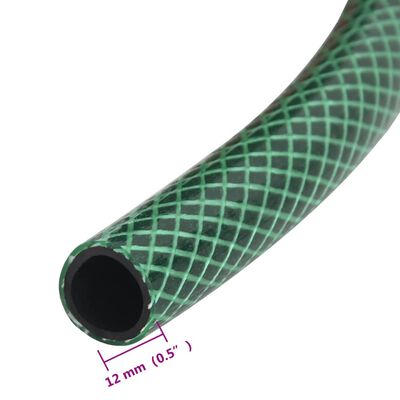 vidaXL Baseino žarna, žalios spalvos, 10m, PVC