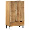 vidaXL Highboard Brown 60x33x100 cm Masyvo medžio mango