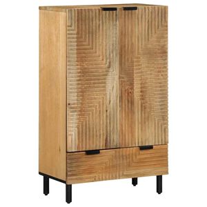 vidaXL Highboard Brown 60x33x100 cm Masyvo medžio mango