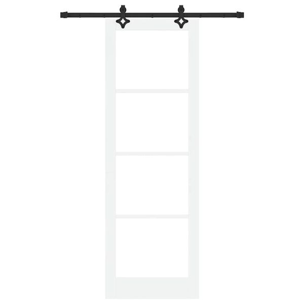 vidaXL Slankios durys Balta 78 x 232 cm