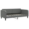 vidaXL Sofa, tamsiai pilkos spalvos, 90x190cm, audinys