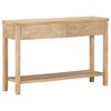 vidaXL Konsolinis staliukas, 118x30x75cm, mango medienos masyvas
