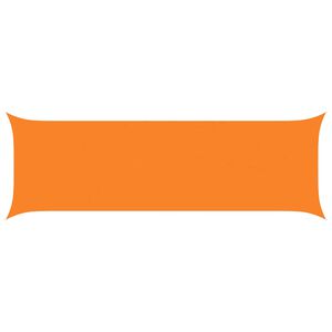 vidaXL Saulės burė Oranžinė 6 x 2 m 100% poliesteris Oksfordas
