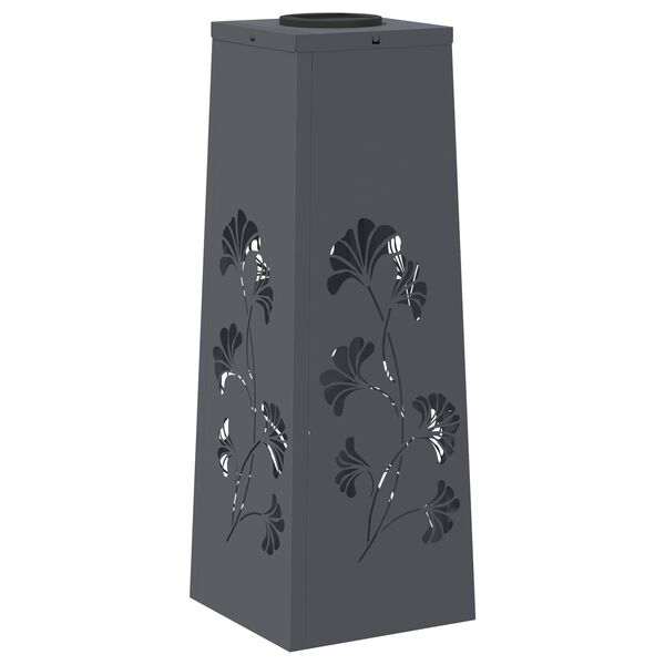 vidaXL Saulės LED &scaron;aligatvio &scaron;viesa 2 pcs Antracitas