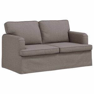 vidaXL Sofa Tortora 144 x 80 x 85 cm audinys