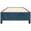 vidaXL Lovos rėmas be čiužinio, tamsiai mėlynas, 80x200 cm, aksomas