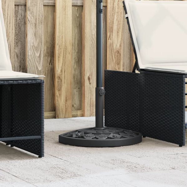 vidaXL Skėčio nuo saulės pagrindas 38/48mm skersmens stulpams, 9kg