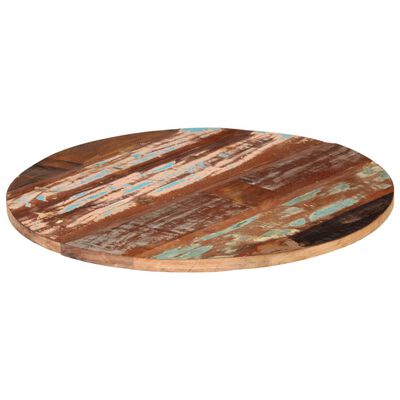 vidaXL Stalviršis, 80x(2,5–2,7)cm, perdirbtos medienos masyvas