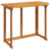 vidaXL Baro stalas, 90x50x75cm, akacijos medienos masyvas