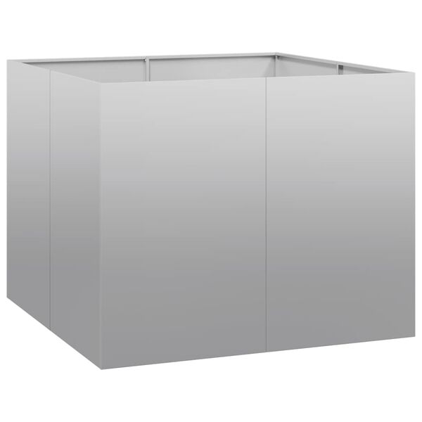 vidaXL Lovelis, 100x100x80cm, galvanizuotas plienas