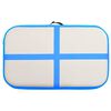 vidaXL Pripučiamas gimnastikos kilimėlis, mėlynas, 60x100x15cm, PVC