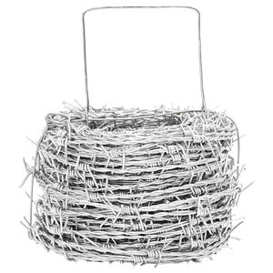 vidaXL Spyruoklinė viela Sidabro 50 m Kar&scaron;tuoju galvanizuotas plienas