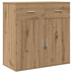 vidaXL Kabalas Amatininkų ąžuolas 78 x 38 x 80 cm Apdirbta mediena