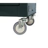 Draper Tools Spintelė su ratukais ir dėžė, juoda, 61,6x33x99,8cm