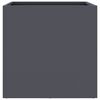 vidaXL Loveliai, 2vnt., antracito spalvos, 49x47x46cm, plienas
