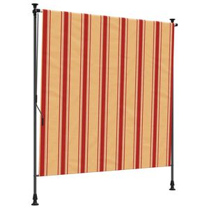 vidaXL Lauko Ritininė Žaliuzė Įvairiaspalvis 100 x 270 cm