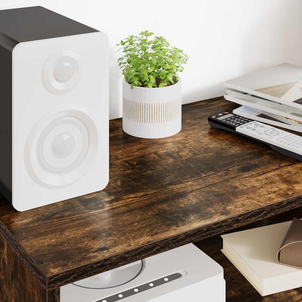 vidaXL Televizoriaus spintelė Rūkyta ąžuolas 60 x 35 x 40 cm