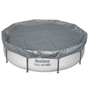 Bestway Baseino dangtis &Oslash;3,05 m Apvali Poliesteris Pilka