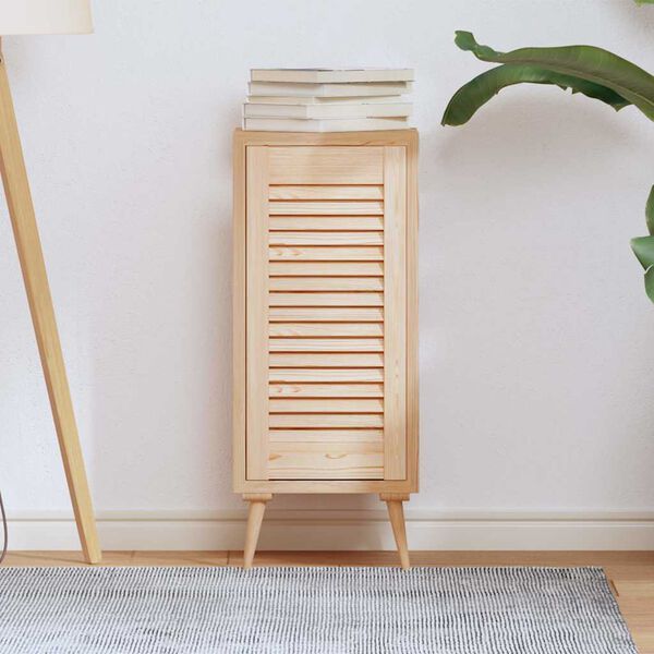 vidaXL Spintelės durelės, 61,5x29,5cm, pu&scaron;is, žaliuzių dizaino