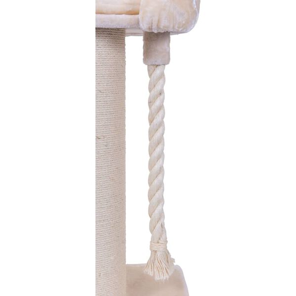 Quapas! Draskyklė katėms Casual, kreminės spalvos, 60x60x100cm, XXL