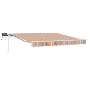 vidaXL I&scaron;traukiama markizė Įvairiaspalvis 300 x 250 cm