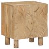 vidaXL Rankų darbo naktinė spintelė Teak medžio rudas 40 x 30 x 45 cm