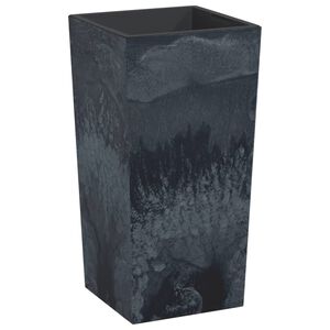 vidaXL Lovelis su i&scaron;imamu įdėklu, antracito, 11/26,5l, PP