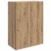 vidaXL Prie sienos montuojama spinta 66 x 34,5 x 90 cm Artisano ąžuolo