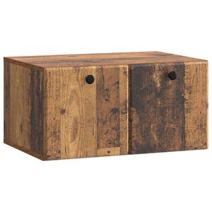 vidaXL Sieninė TV spintelė 59,5 x 41 x 30 cm Sendintos medienos