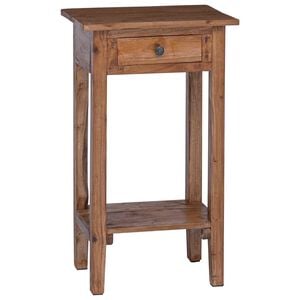vidaXL Augalų stovas su stalčių Ruda 34 x 25 x 52 cm Mahogany Medis