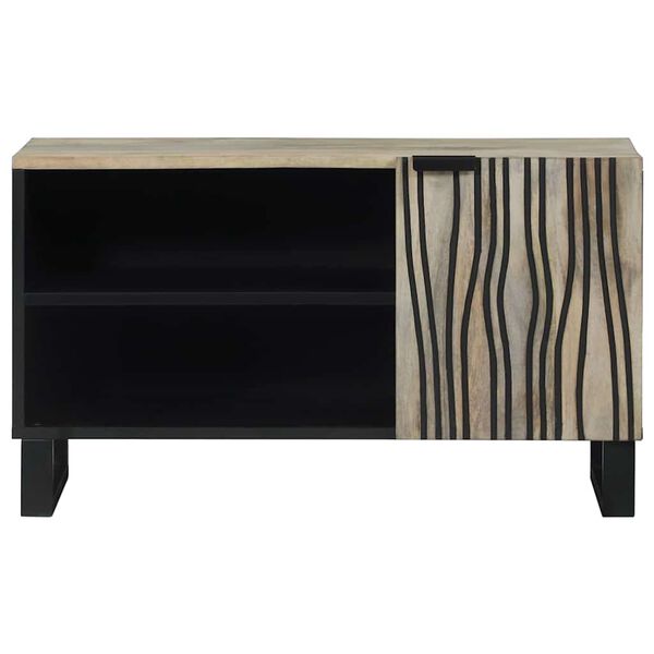 vidaXL TV vienetai Balta 80 x 33 x 46 cm Apdirbta mediena