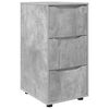 vidaXL Oppbevaringsskap Betono pilka 40 x 48 x 81 cm Apdirbta mediena