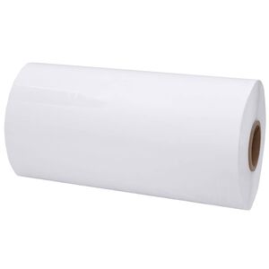 vidaXL Žemės ūkio tampri plėvelė, balta, 25 &micro;m, 50 cm x 1800 m