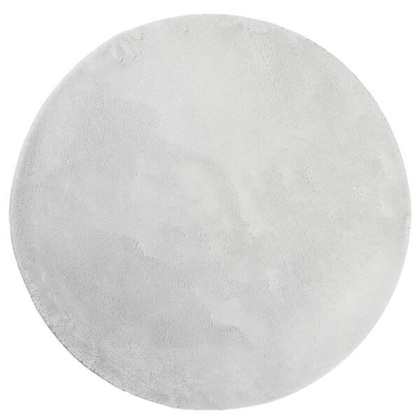 vidaXL Kilimas HUARTE, pilkas, 120cm, trumpi &scaron;ereliai