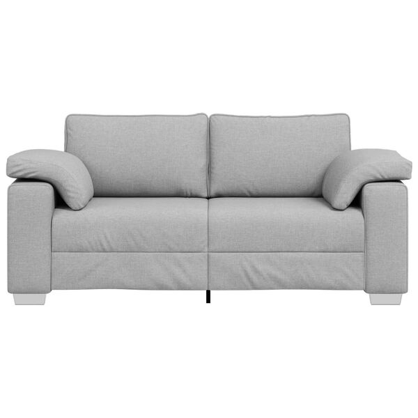 vidaXL Sofa Debesų pilka 180 x 77 x 82 cm audinys