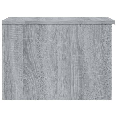 vidaXL Kavos staliukas, pilkas ąžuolo, 50x50x36cm, apdirbta mediena