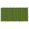 vidaXL Balkono ekranas su lapais Žalia ir geltona 200 x 100 cm