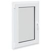 vidaXL Požeminio lango RISOR 60 x 80 cm PVC ir stiklas Balta
