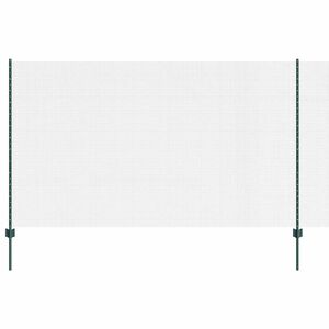 vidaXL Suvirintas vielos tvora su stulpeliais 10 x 1,4 m Žalia